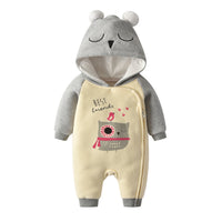 Cute Baby Knitted Cotton One-piece Crawling Suit