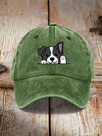 Washed Cotton Printed Hat Distressed Dad Cap Men Retro Baseball Cap Hot Soft Top Sun Hat