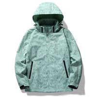 Casual Camouflage Shell Jacket Hooded Color Loose Men