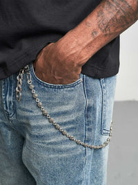 Gradient Washed Slimming And Wide Leg Bootcut Trousers Jeans