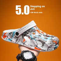 Outdoor Casual Dual-use Beach Half Slippers Sports Leisure Sandals Feeling Of Walking On Shit
