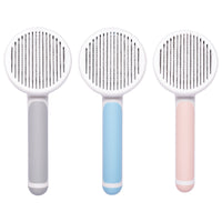 New Pet Supplies Round Handle Stainless Steel Needle Comb