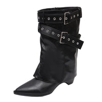Women's Fashion Pointed-Toe Ankle Boots
