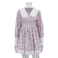 Printed Elegant Short Dress For Women