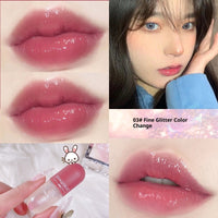 Mini Capsule Lip Gloss Transparent Color Changing Moisturizing And Nourishing Lip Lacquer