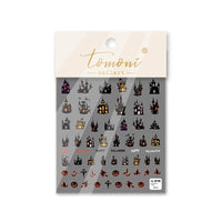 Cooperation Style Thin Tough Nail Stickers Paper Japanese Style Nail Sticker Nail Stickers Color Wansheng Pumpkin