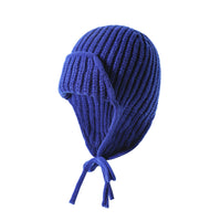 Casual And Sweet Cute Earflaps Warm Knitted Hat