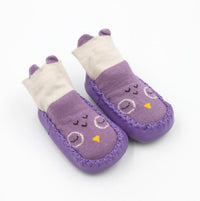 Baby Non-slip Soft-soled Cotton Toddler Shoes And Socks