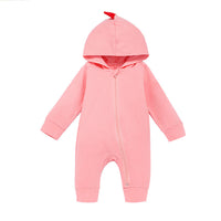 Funny Multi-color Dinosaur Long Sleeve One-piece Romper Baby Suit