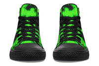 Printed Couple High-top Canvas Shoes