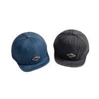 Short Brim Washed Denim Soft Hat