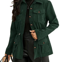 European And American Corduroy Casual Jacket Style Loose And Atmospheric