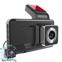 Driving Recorder HD Night Vision Dual Lens Hidden 4-inch