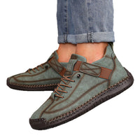 Leather Boots For Outdoor Casual Wear Available In Large Sizes For Both