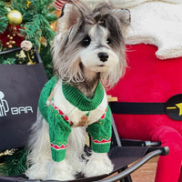 Dog Sweater Christmas Style Wool Dog Sweater