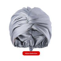 Silk-like Fabric Stretch Satin And Ice Sleep Caps
