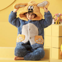 Children's Pajamas With Cotton Flannel In Winter