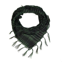Network Silk Houndstooth Square Keffiyeh Military Fans Tactical Tassel Desert Scarf