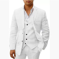Men's Casual Business Three-piece Suit
