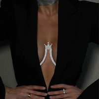 Fashion Women's Chest Tobikini Body Chain