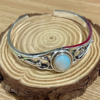 Retro-style Fashionable Personalized Oval Hollow-out Adjustable Bracelet