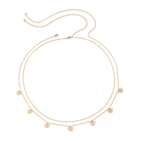Tassel Butterfly Pendant Double Waist Chain