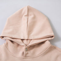 Hooded Sweater Loose All-matching Solid Color Men