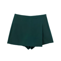 Women's High Waist Asymmetric Shorts