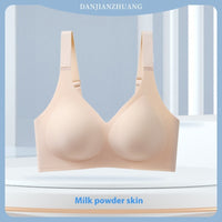 Plus Size Underwear Women's Big Chest And Small Jelly Stick Soft Support