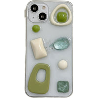 Original High-end Niche Avocado Green Phone Case
