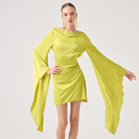 Elegant Waist-Cinching Lace-Up Backless Dress For Women
