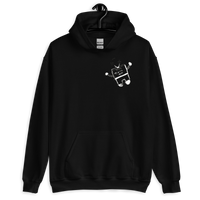 Loose Autumn And Winter European And American Printed Hooded Sweatshirt