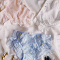Underwear Women's Small Daisy Ruffled Summer Mesh Japanese Style