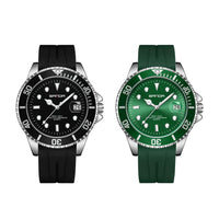 Men's Fashion Quartz Silicone Watch