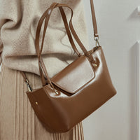 Korean-style Fashionable All-match Womens Leather Shoulder Bag