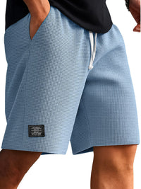 Waffle-Weave Cropped Pants Mens Mid-Years Pants