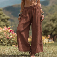 Women's Fashionable Loose Casual Wide-Leg Pants