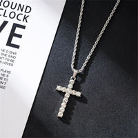 Diamond Pendant Necklace Men's Hip-hop Cold Wind