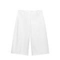 Women's Fashion Simple Mid-length Shorts