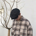 Casual Woolen Cloth British Men's Beret Octagonal