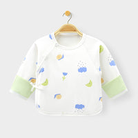 Newborn Baby Autumn And Winter Baby Clip Cotton Birth Half Back Clothes