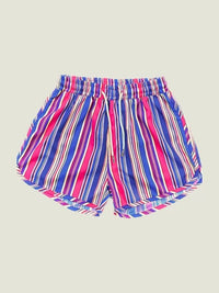 Men's Sports Casual Shorts Polyester Woven Quick-drying Full Printed Single Layer Beach Pants