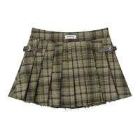 American Pleated Skirt Hot Girl Autumn And Winter Plaid Skirt