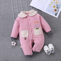 Climbing Suit One-piece Cotton Romper Baby Warm Go Out
