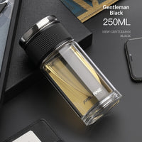 Unisex Portable High-end Transparent Water Bottle