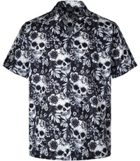 Print Short Sleeve Men's Summer 3D Hawaiian Shirt