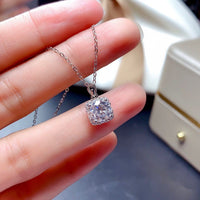 Female Simplicity Genuine Moissanite Earrings For Women