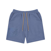 Heavy Embroidery Loose Shorts Solid Color Casual