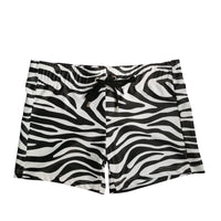 Zebra Print Lace-up Low Waist Sexy Beach Pants