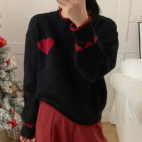 Younger Fashion Elegant Loose Slimming All-match Sweater